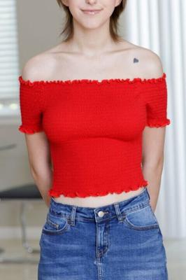 Busty Teens - TRISTAN - Red Top