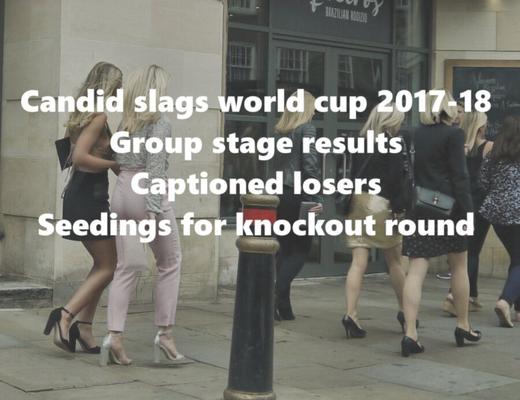 Candid slag world cup - end of first round