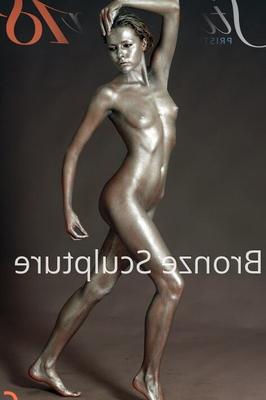 -- Agnes H - Escultura em Bronze