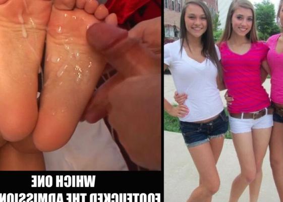 CHOOSE THE TEEN FOOT SLUT