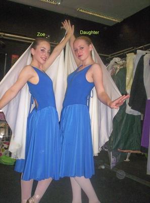 Amy und Zoe in der Ballettschule