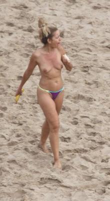 Meus próprios Candids - Telefoto de praia