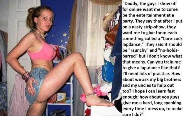 Teen Party Slut Captions (incest, exhib, ir, etc)