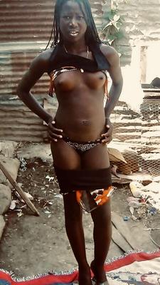 Skinny African Teen