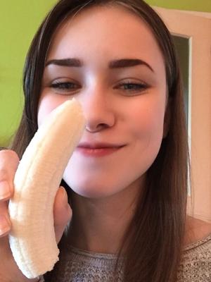 Random Food Selfies # (Banana)