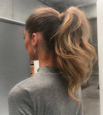 Beautiful hair for fans