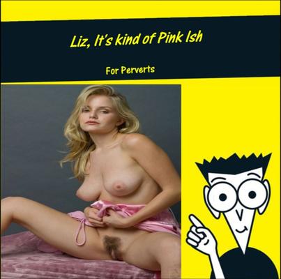 Liz aux gros seins, c'est un peu rose