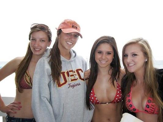 Teen sluts in bikinis.