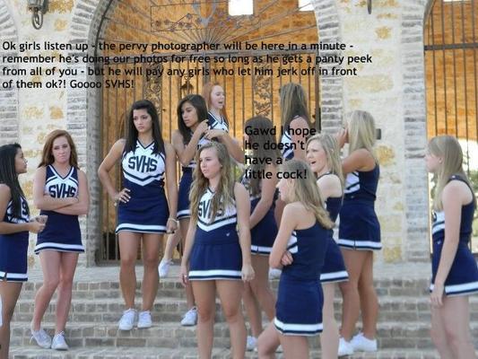 Cheerleader Photo Shoot