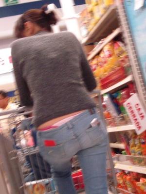 pink panty in mall