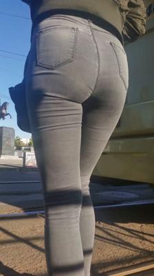 Spy sexy ass jeans and face romanian