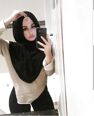 Hijab turco perra sera alemán kapali