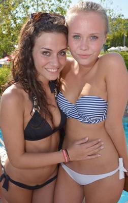 Chicas adolescentes austriacas en bikini