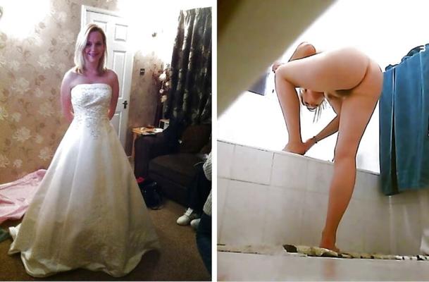 My Wife In Her Wedding Dress