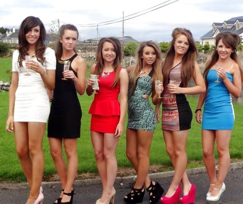 Naughty young ladies slags and tarts - pick one!