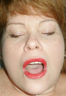 Fotos de esposa labios rojos brillantes