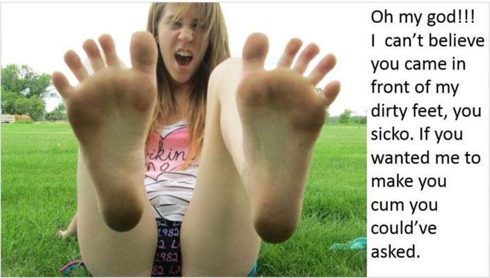 Feet Captions (Jerk Off, Stinky Feet, Incest,etc.)