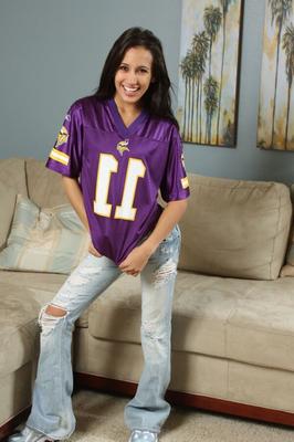 Amia Miley - Purple Jersey