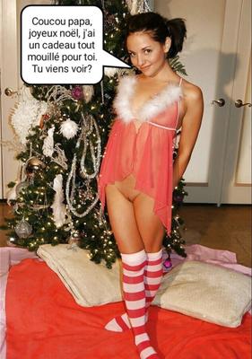 french caption (français inceste) ma fille pour noël.