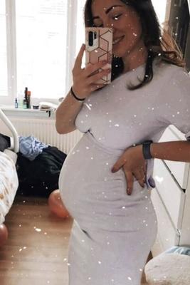 Chav slag Becky J from The wirral is pregnant