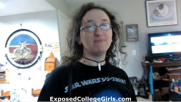 Exposed Nerdy College Girls Blowjob Caps