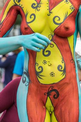 Painted Bodies in Public