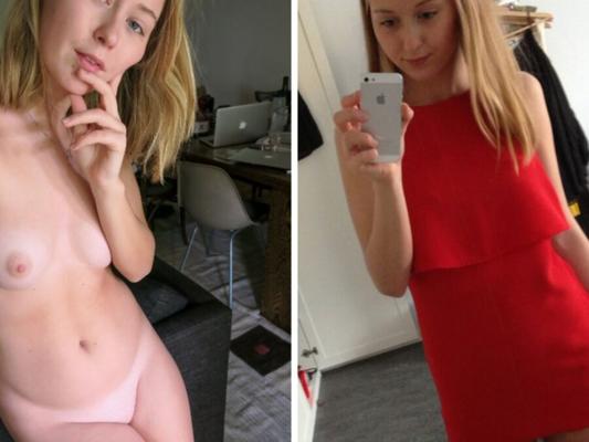 Fanny aus Uppsala, Schweden, stellte sich online zur Schau