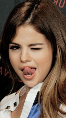 Selena Gomez a faim de sperme