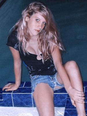 Nicole (Step-Daughter) - Blue Daisy Dukes - Jacuzzi