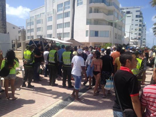 Kolumbien, Voyeur auf der Insel San Andrés