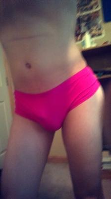 Sissy teen in panties