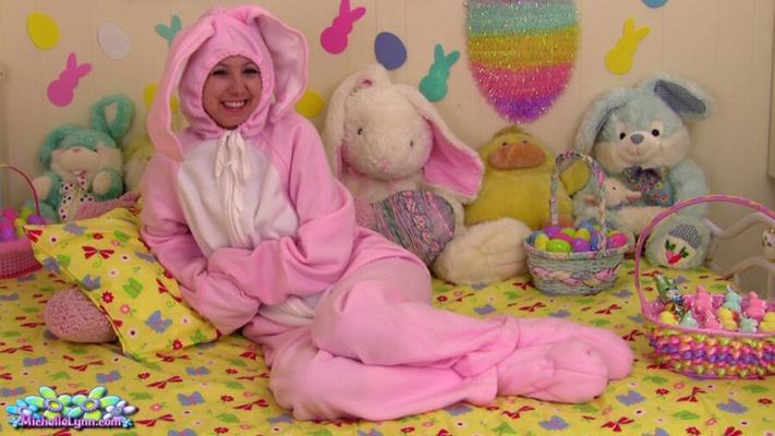 MichelleLynn in a bunny costume