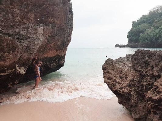 Eu e a praia