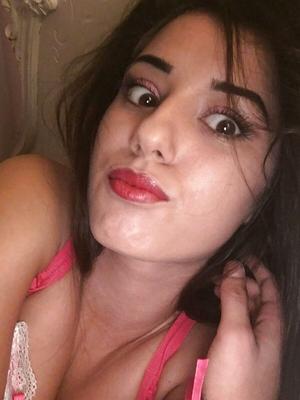 Cute Indian British Teen Posing EVERYWHERE