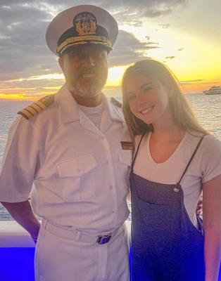 Bet old Dad wishes he were the captain of her tight little pussy