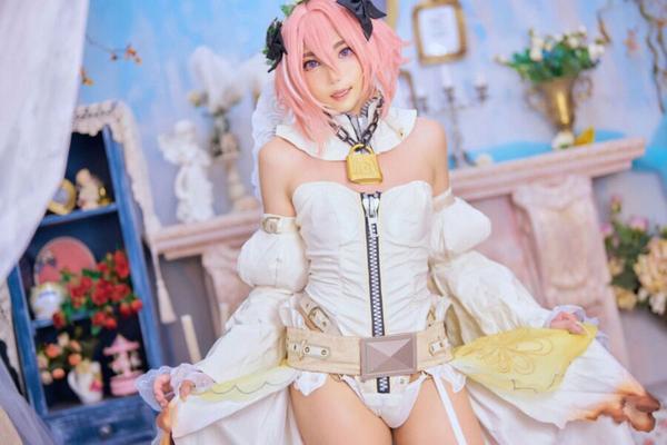 AMAZING FEMBOY VELVET-CHANN - ASTOLFO BRIDE