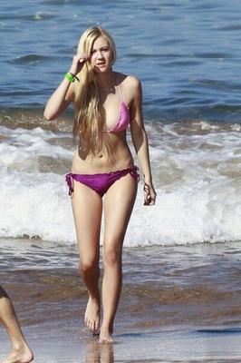 Blonde Teen at the Beach