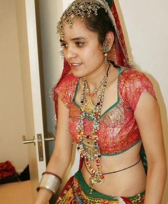 Fille indienne pure du Rajshtani