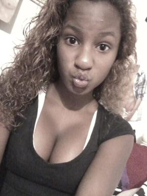 Cute young black teen w/ awesome boobs!