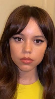 JENNA ORTEGA VISAGE