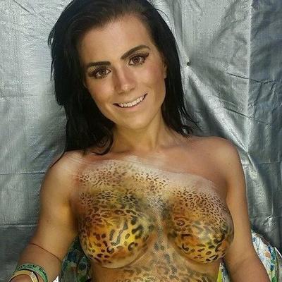 Sexy body paint