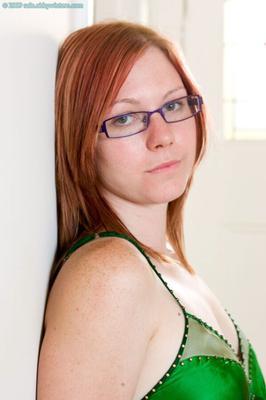 Cute Pale Chubby Ginger Geek