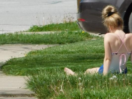 Teen Girl in Bikini