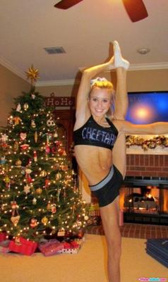 Flexible jugendliche Cheerleader