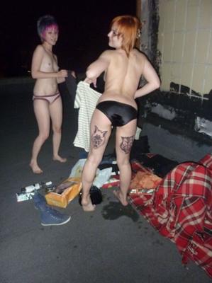 Drunk Emo Punk Teens Strip