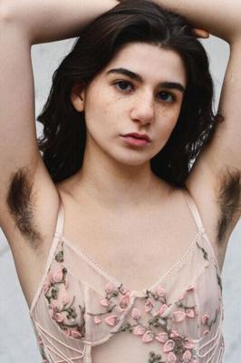 Camille - Lovely Girl Scary Hairy Bush Armpits