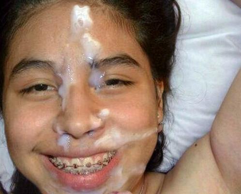 Amateur Corrida Facial Falsas