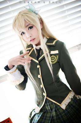 guapa cosplay colegialas