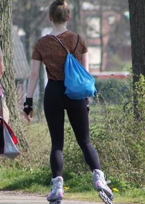 Offene Mädchen Teen Street Voyeur