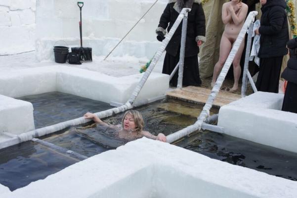 Bañistas de hielo